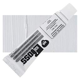 Bob Ross Oil Color - Titanium White, 1.25 oz tube and swatch