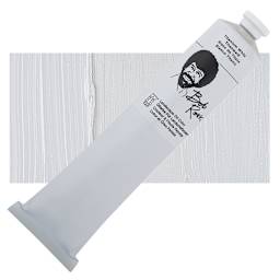Bob Ross Oil Color - Titanium White, 6.8 oz tube and swatch