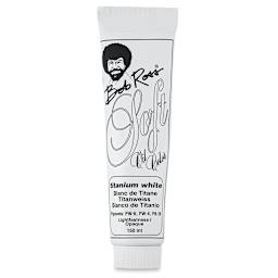 Bob Ross Soft Oil Color - Titanium White, 6.8 oz tube