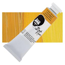 Bob Ross Oil Color - Indian Yellow, 1.25 oz tube and swatch
