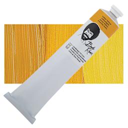 Bob Ross Oil Color - Indian Yellow, 6.8 oz tube and swatch