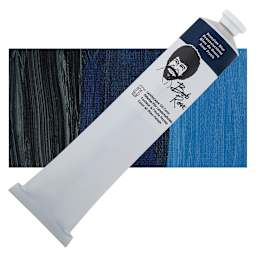 Bob Ross Oil Color - Prussian Blue, 6.8 oz tube and swatch