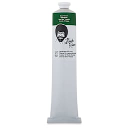 Bob Ross Oil Color - Front of 6.8 oz Sap Green tube shown upright