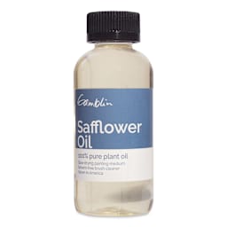 Gamblin Oil Medium - Safflower Oil, 4.2 oz Bottle