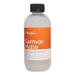 Gamblin Gamvar Matte Varnish - 8.5 oz bottle