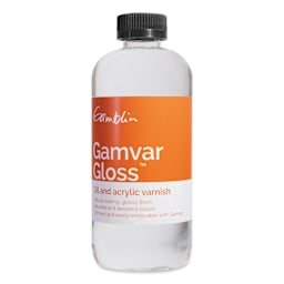 Gamblin Gamvar Gloss Varnish - 16.9 oz bottle