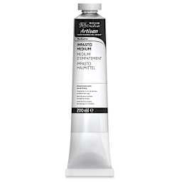 Winsor & Newton Artisan Water Mixable Oil Impasto Medium - 200 ml tube shown upright
