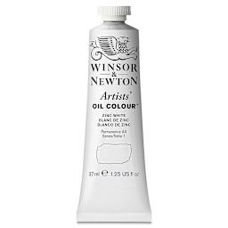 Winsor & Newton Artists' Oil Color - Zinc White, 37 ml tube