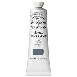 Winsor & Newton Artists' Oil Color - Pewter, 37 ml tube