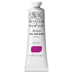Winsor & Newton Artists' Oil Color - Magenta, 37 ml tube