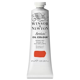 Winsor & Newton Artists' Oil Color - Bright Red, 37 ml tube