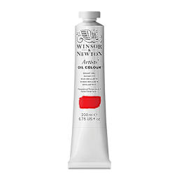 Winsor & Newton Artists' Oil Color - Bright Red, 200 ml tube