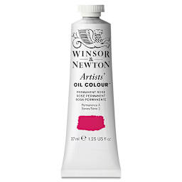 Winsor & Newton Artists' Oil Color - Permanent Rose, 37 ml tube