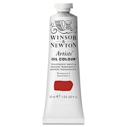 Winsor & Newton Artists' Oil Color - Transparent Maroon, 37 ml tube