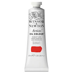 Winsor & Newton Artists' Oil Color - Scarlet Lake, 37 ml tube