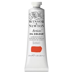 Winsor & Newton Artists' Oil Color - Cadmium Scarlet, 37 ml tube