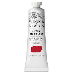 Winsor & Newton Artists' Oil Color - Winsor Red Deep, 37 ml tube