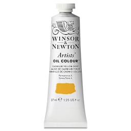 Winsor & Newton Artists' Oil Color - Cadmium Yellow Deep, 37 ml tube