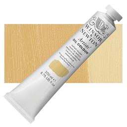 Winsor & Newton Artists' Oil Color - Naples Yellow, 200 ml, tube and swatch