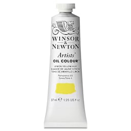 Winsor & Newton Artists' Oil Color - Lemon Yellow Hue, 37 ml tube