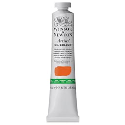 Winsor & Newton Artists' Oil Color - Cadmium Free Orange, 200 ml, tube