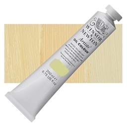 Winsor & Newton Artists' Oil Color - Naples Yellow Light, 200 ml, tube and swatch