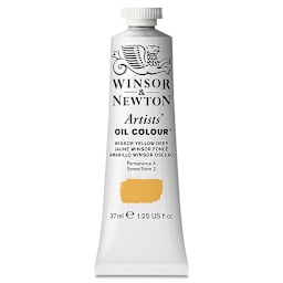 Winsor & Newton Artists' Oil Color - Winsor Yellow Deep, 37 ml tube