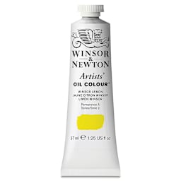 Winsor & Newton Artists' Oil Color - Winsor Lemon, 37 ml tube