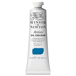 Winsor & Newton Artists' Oil Color - Cerulean Blue, 37 ml tube