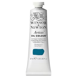 Winsor & Newton Artists' Oil Color - Phthalo Turquoise, 37 ml tube