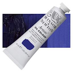 Winsor & Newton Artists' Oil Color - Smalt (Dumont's Blue), 37 ml tube and swatch