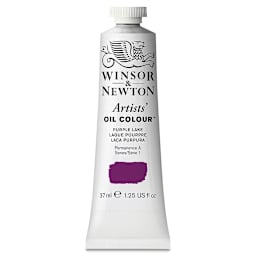 Winsor & Newton Artists' Oil Color - Purple Lake, 37 ml tube
