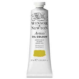 Winsor & Newton Artists' Oil Color - Green Gold, 37 ml tube