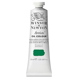 Winsor & Newton Artists' Oil Color - Winsor Green (Yellow Shade), 37 ml tube