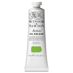 Winsor & Newton Artists' Oil Color - Cadmium Green Pale, 37 ml tube