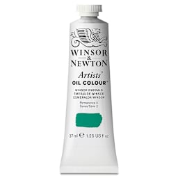 Winsor & Newton Artists' Oil Color - Winsor Emerald, 37 ml tube