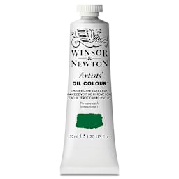 Winsor & Newton Artists' Oil Color - Chromium Green Deep Hue, 37 ml tube