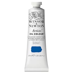 Winsor & Newton Artists' Oil Color - Ultramarine Green Shade, 37 ml tube