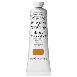 Winsor & Newton Artists' Oil Color - Brown Ochre, 37 ml tube