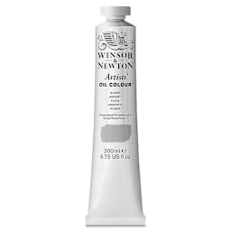 Winsor & Newton Artists' Oil Color - Silver, 200 ml tube