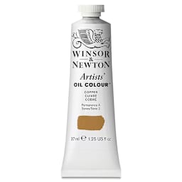Winsor & Newton Artists' Oil Color - Copper, 37 ml tube