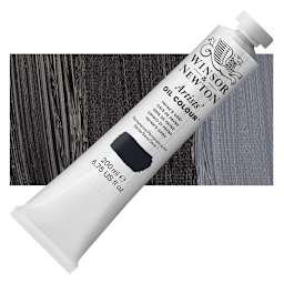 Winsor & Newton Artists' Oil Color - Payne's Gray, 200 ml tube and swatch