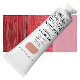 Winsor & Newton Artists' Oil Color - Rose Dore, 37 ml tube and swatch