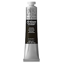 Winsor & Newton Artisan Water Mixable Oil Paint - Lamp Black, 200 ml tube