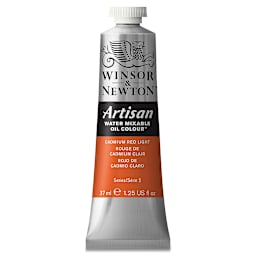 Winsor & Newton Artisan Water Mixable Oil Paint - Cadmium Red Light, 37 ml tube
