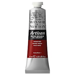 Winsor & Newton Artisan Water Mixable Oil Paint - Indian Red, 37 ml tube