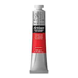 Winsor & Newton Artisan Water Mixable Oil Paint - Permanent Rose, 200 ml tube