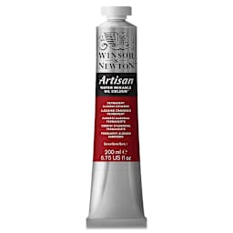 Winsor & Newton Artisan Water Mixable Oil Paint - Permanent Alizarin Crimson, 200 ml tube