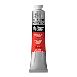 Winsor & Newton Artisan Water Mixable Oil Paint - Cadmium Red Hue, 200 ml tube