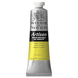 Winsor & Newton Artisan Water Mixable Oil Paint - Lemon Yellow, 37 ml tube